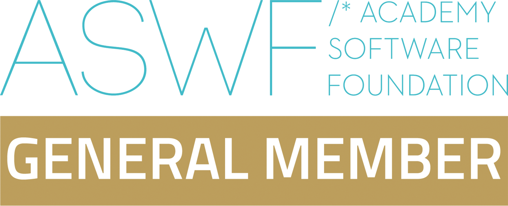 ASWF Academy Software Foundation Logo